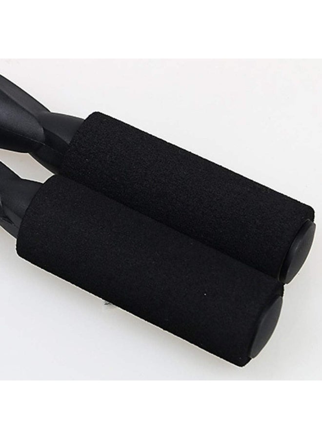 حبل قفز رياضي احترافي بمقابض فوم مريحة ومحامل كروية (رولمان بلي) لسرعة فائقة - قابل للتعديل ومناسب لتمارين الكارديو واللياقة البدنية وحرق الدهون للرجال والنساء - متعدد الألوان - Image 3